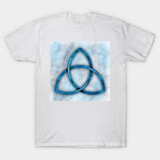 Trinity Knot in blue T-Shirt